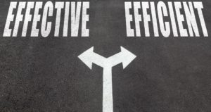 Shift from efficiency to effectiveness iin Google Ads