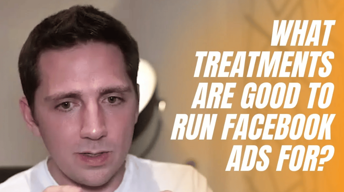 What treatments are good to run Facebook ads for?