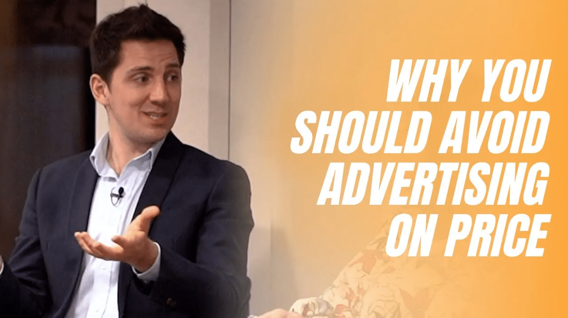 Why you should avoid advertising on price